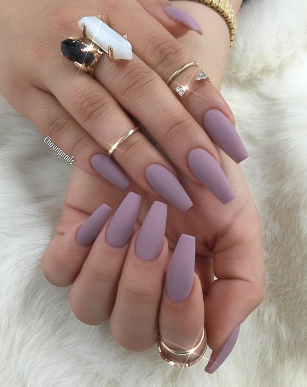 2016 Fall Trend: Matte Nails
