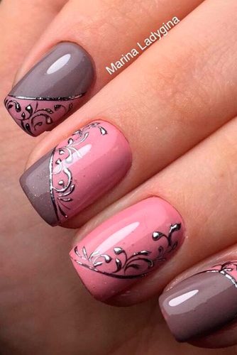 mauve and pink nail designs mauve and pink nail designs