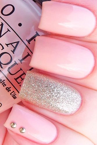 glitter and pink nails designs glitter and pink nails designs