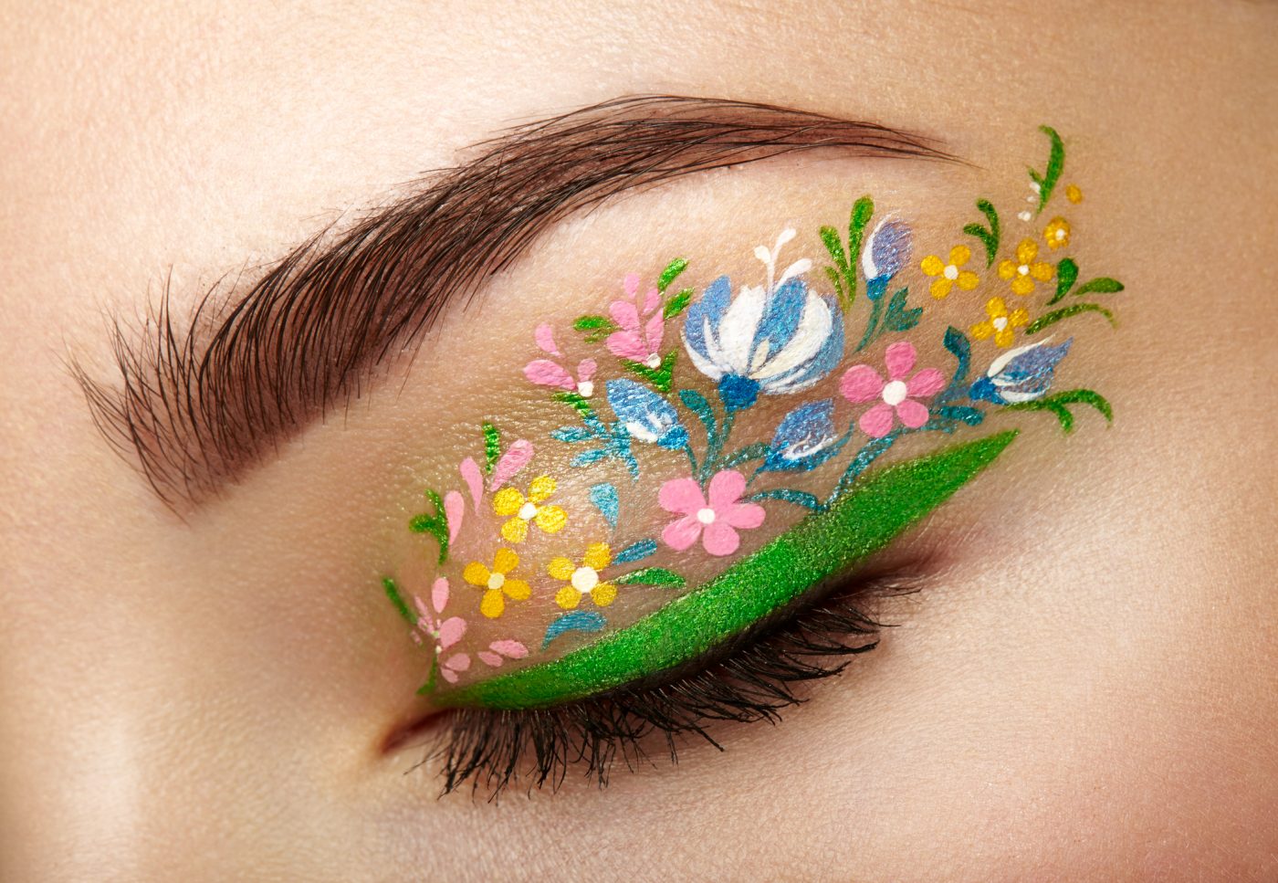 floral eyeliner floral eyeliner