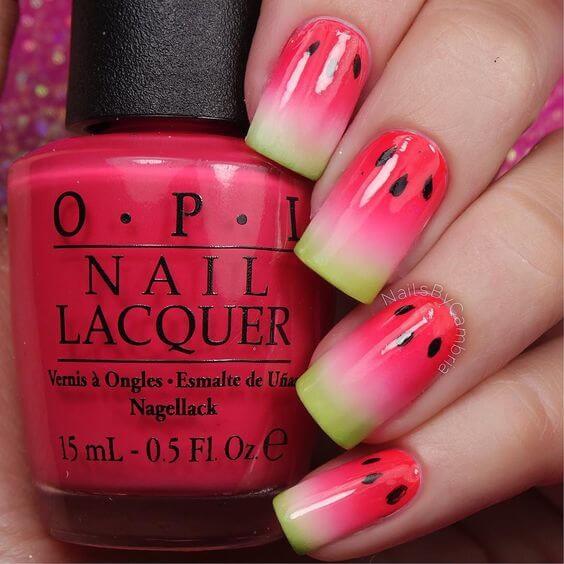 fruit nail design
