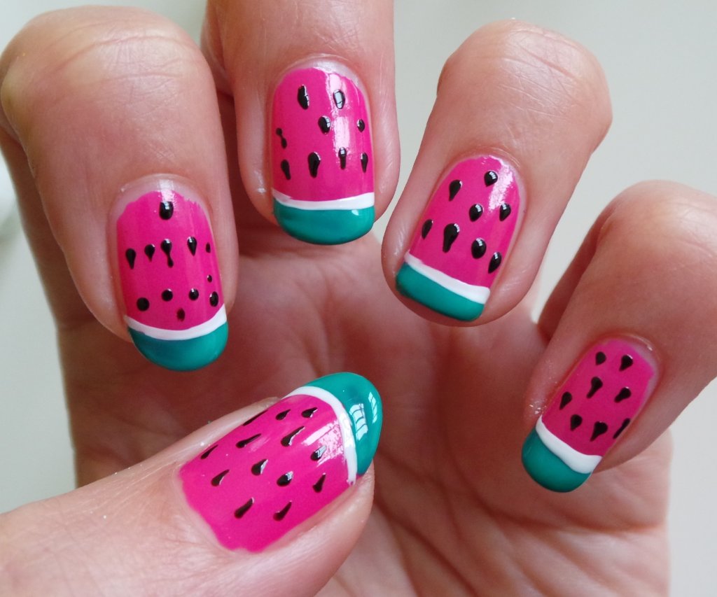 fruity nail art