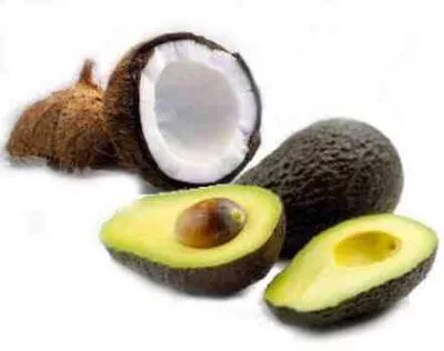 coconut oil and avocado coconut oil and avocado