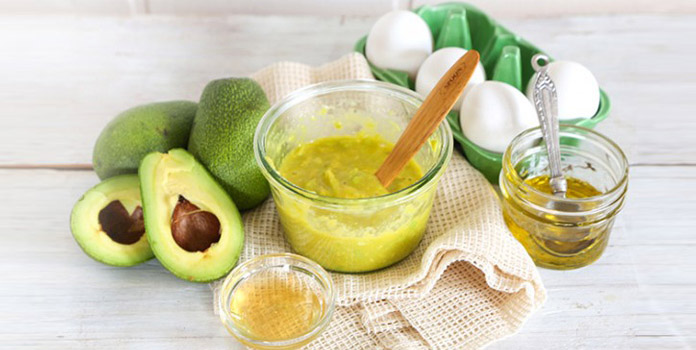 avocado hair mask