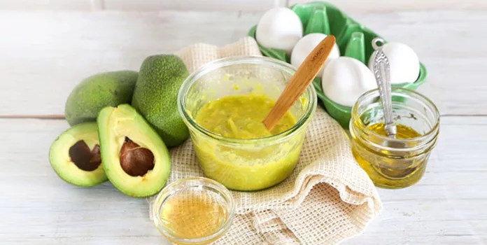avocado hair mask