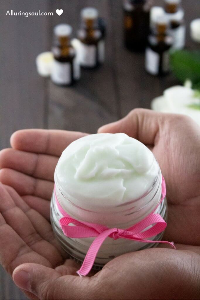 DIY Red Bump Cream for Ingrown Hair & Skin Blemishes