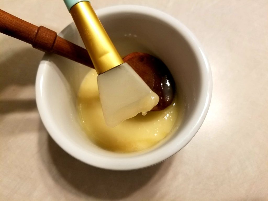 milk and honey peel off mask
