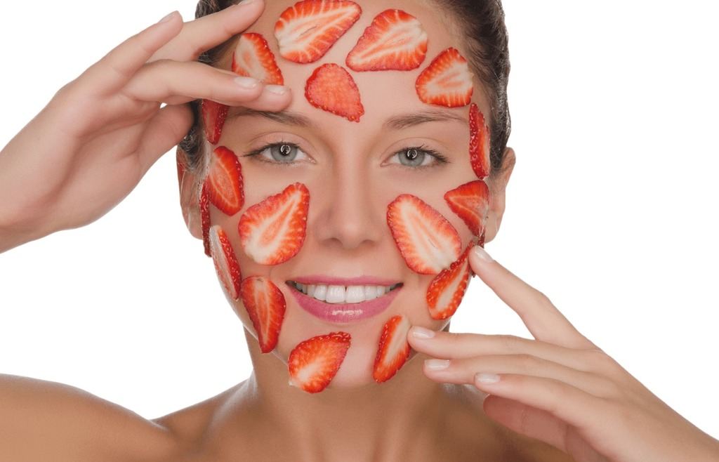 strawberry mask