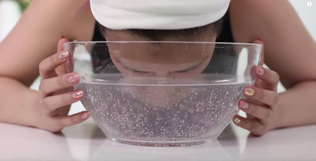 Ice Water Face Wash DIY Beauty Hacks